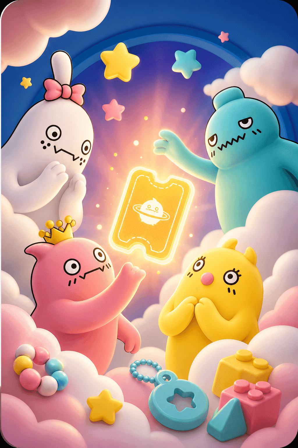 Luca & Friends welcome illustration
